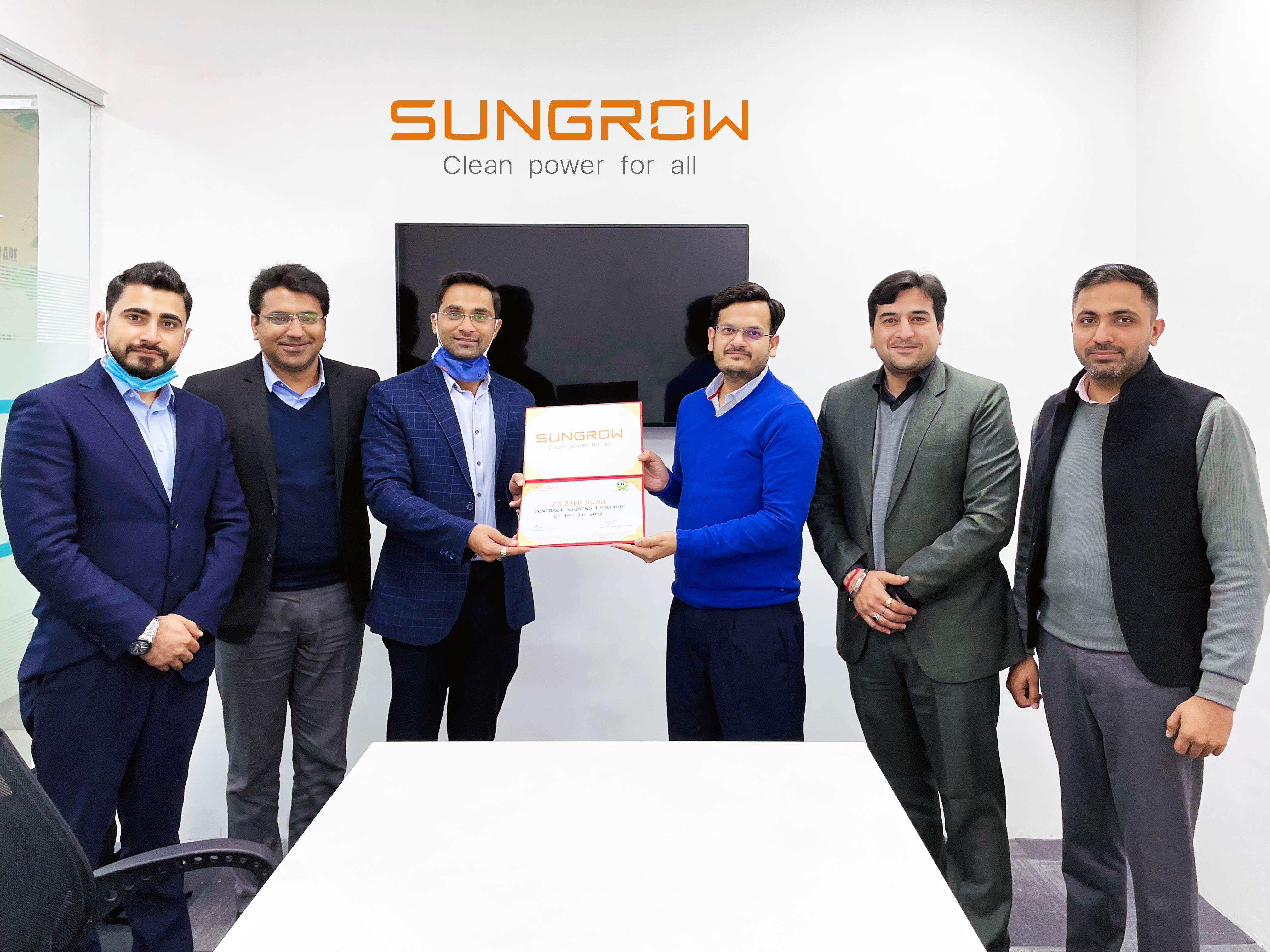 Sungrow Supplies the 75 MW Solar Power Project Partnered by SJVN and ...